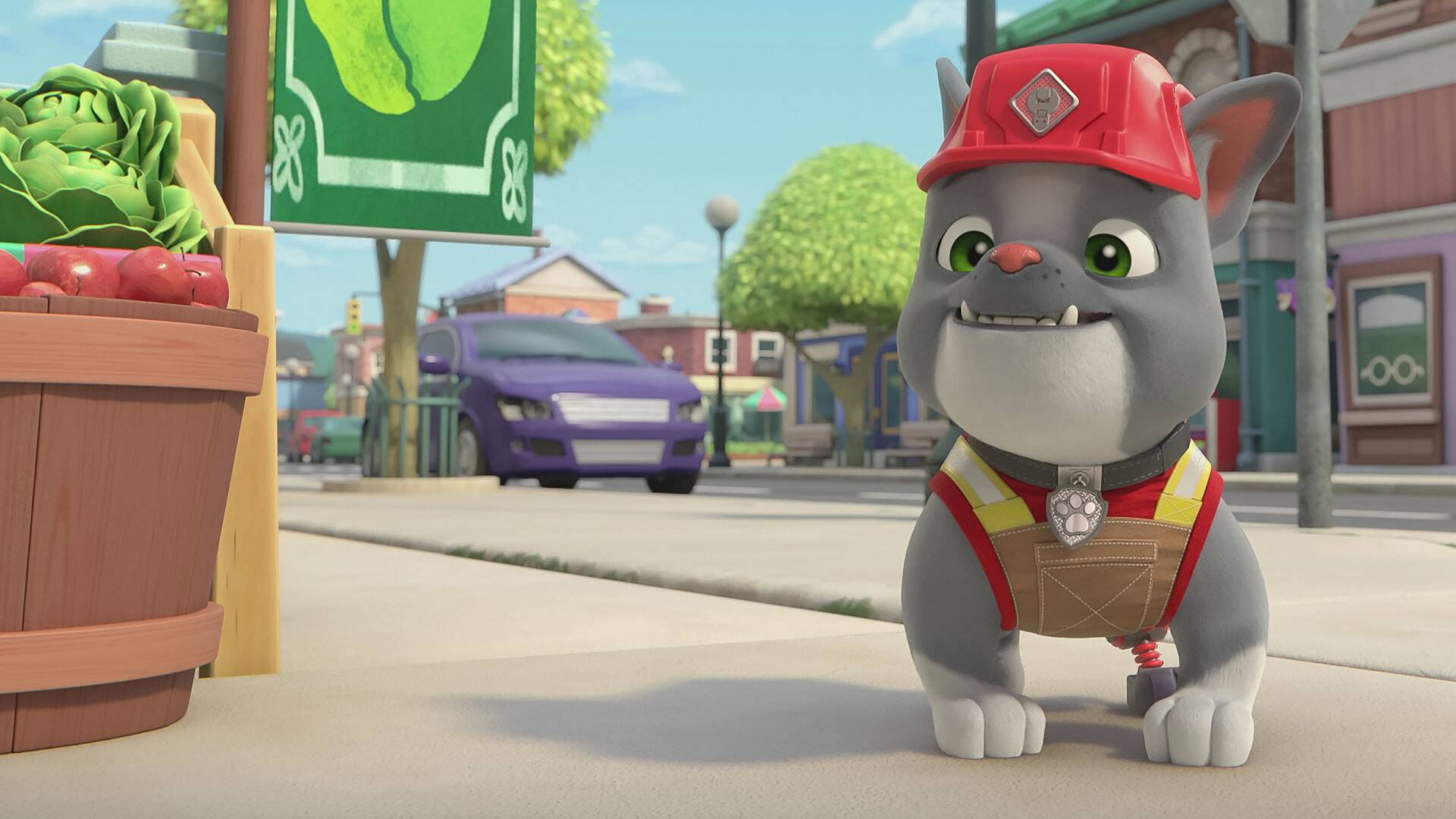 Equipo Rubble... (T2): El equipo construye un tiovivo de cohetes