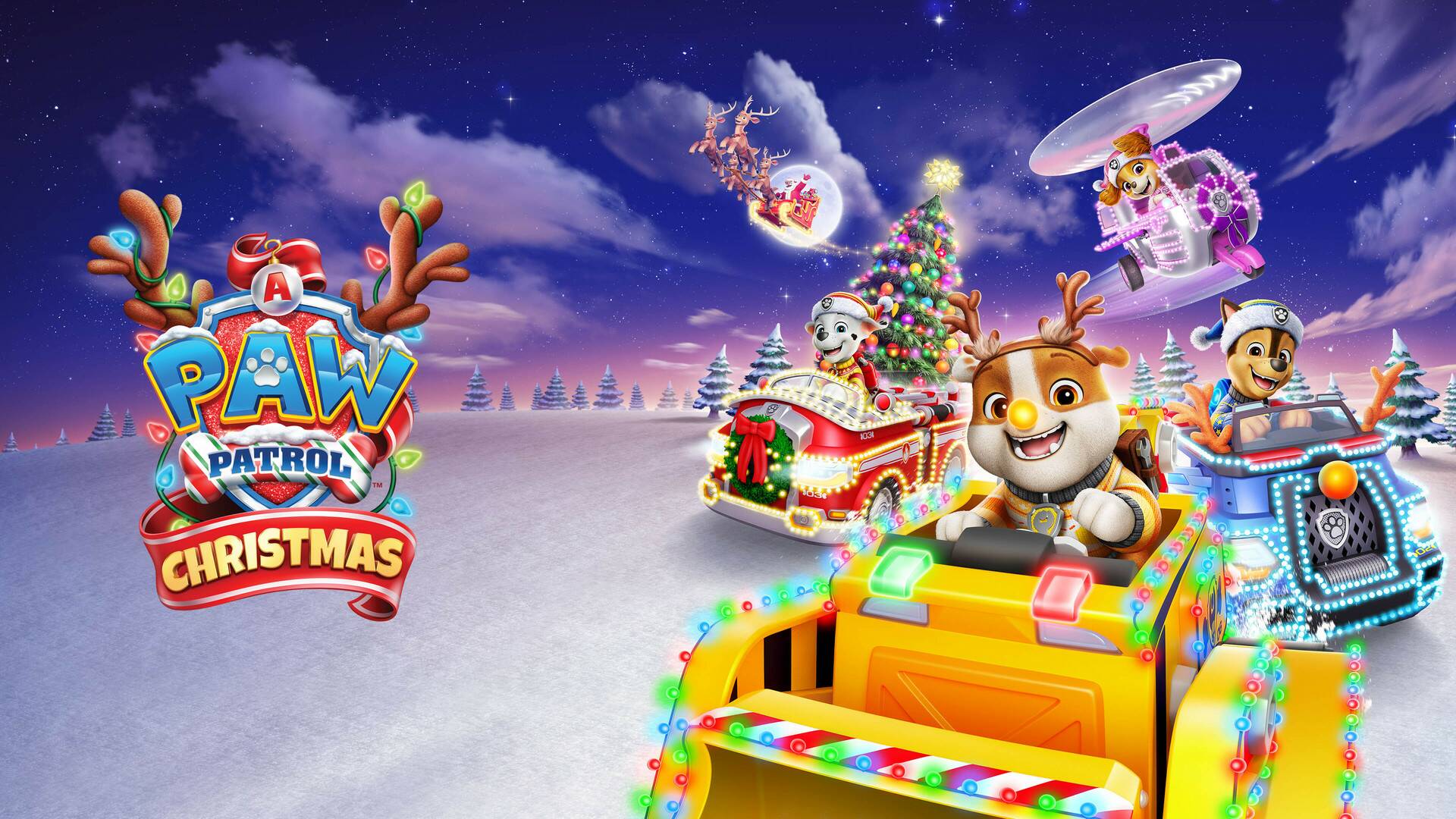 La patrulla canina en Navidad