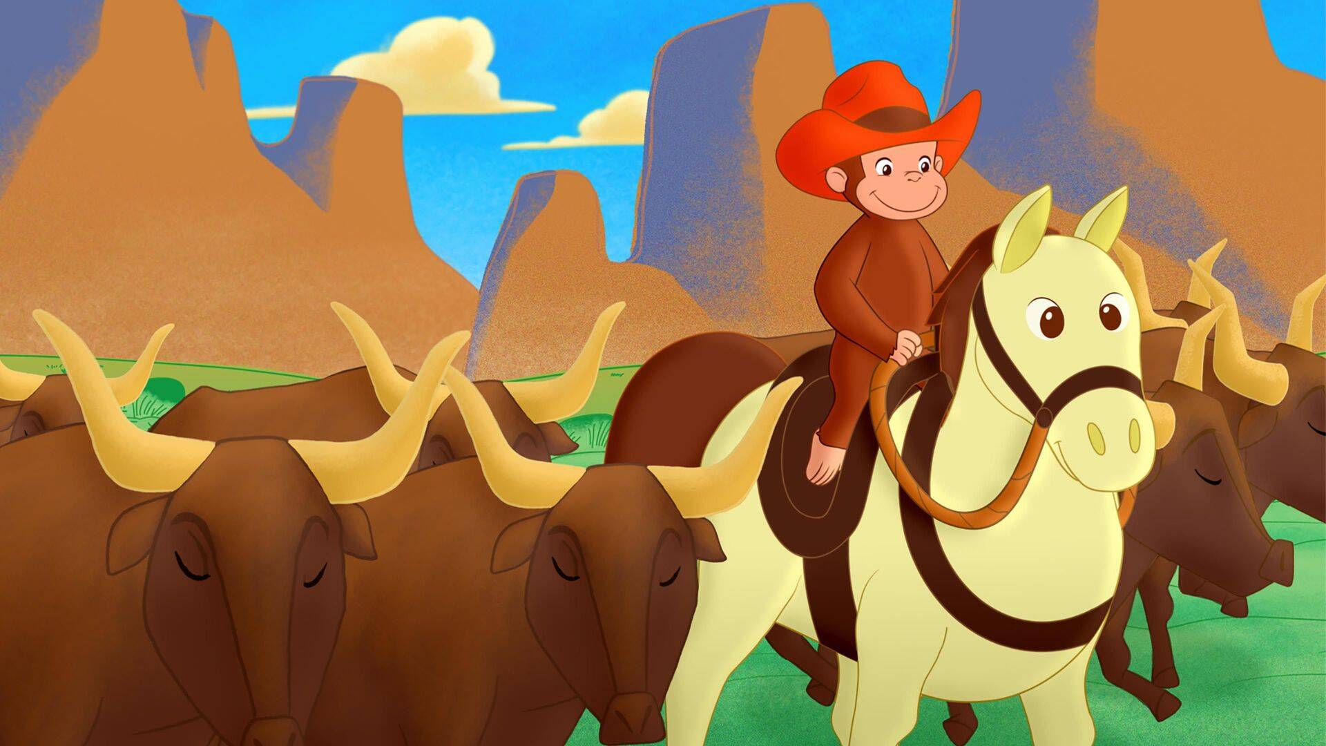 Jorge el curioso: De visita en el salvaje oeste