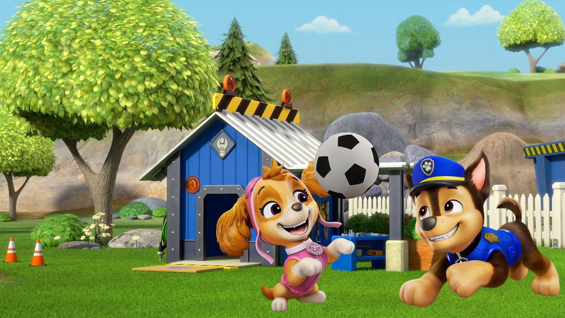 La patrulla canina (T13): La patrulla canina resuelve un porblema de protección / La patrulla salva a Helga y los Dingers