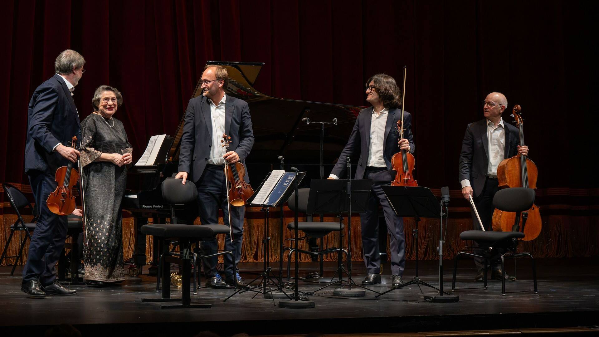 Elisabeth Leonskaja Quatuor Danel: Shostakóvich Weinberg - Théâtre du Capitole Toulouse