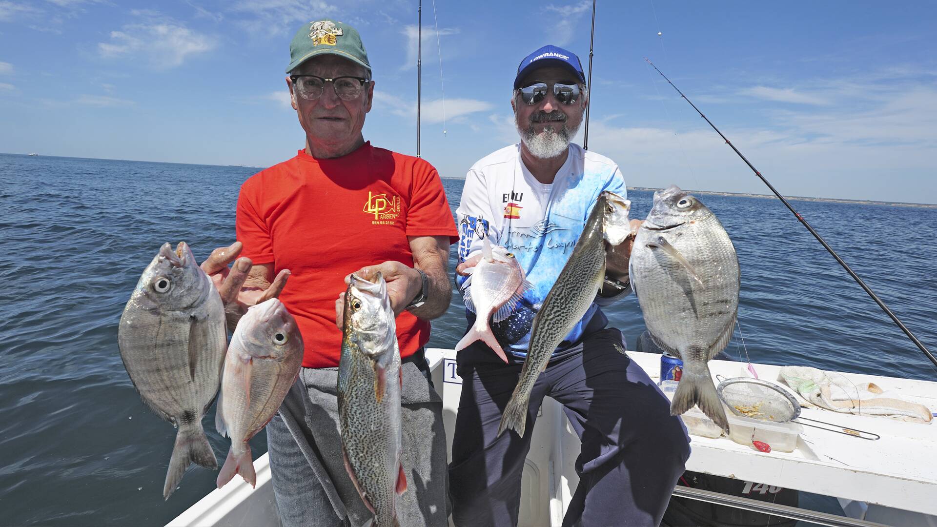 Huelva, pesca fondeada