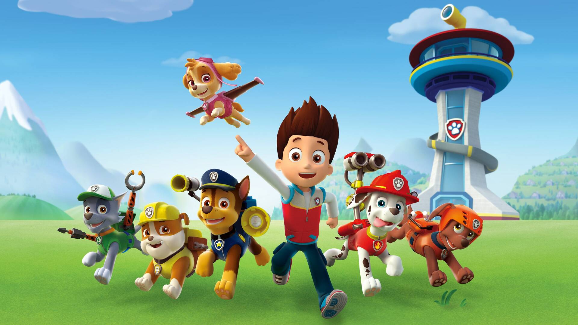 La patrulla canina (T13): La patrulla resuelve un problema de protección; La patrulla salva a Helga y los Dingers