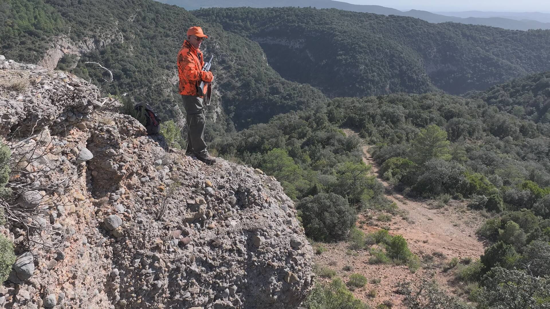 De batida en el pirineo