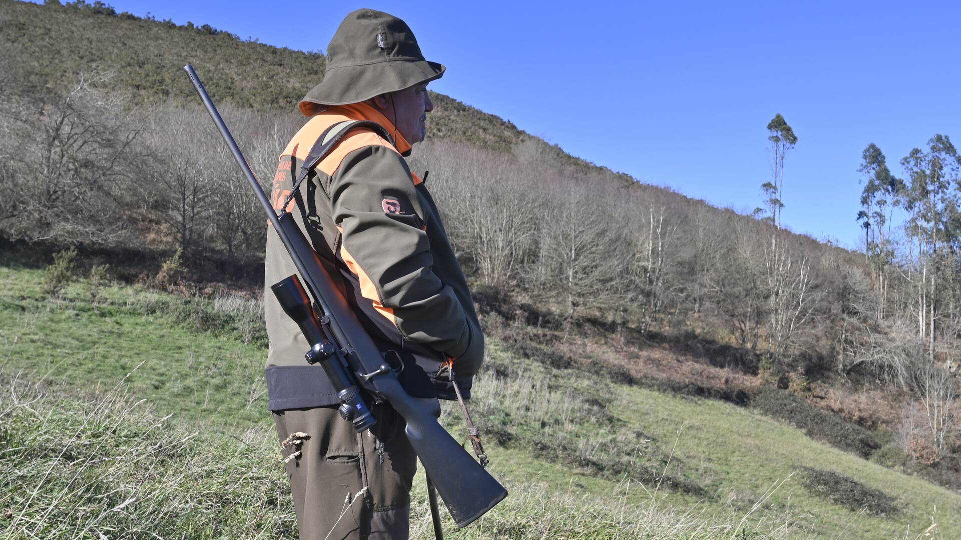 Batidas jabalineras a orillas del Narcea
