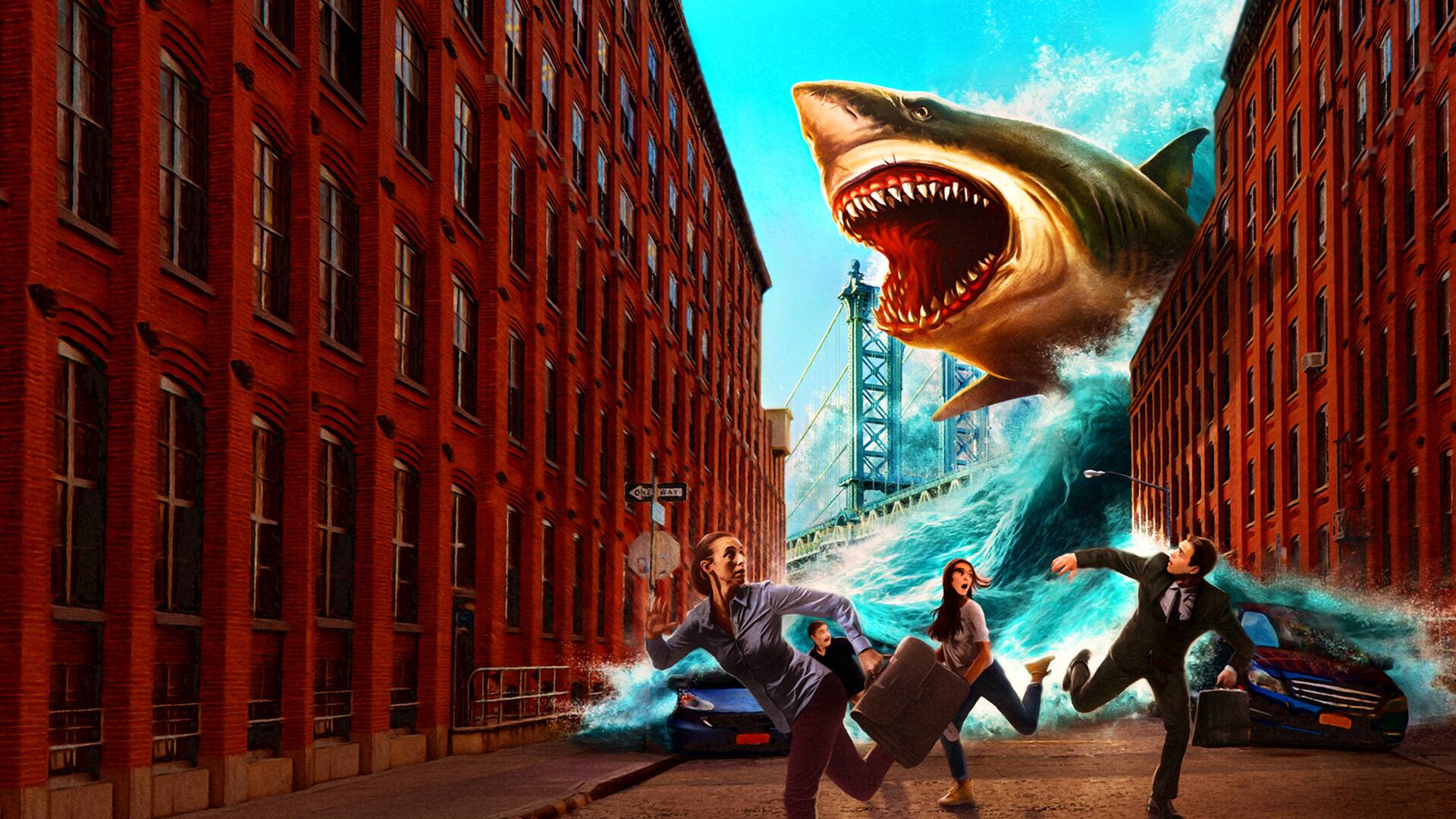 Sharkzilla ataca Nueva York