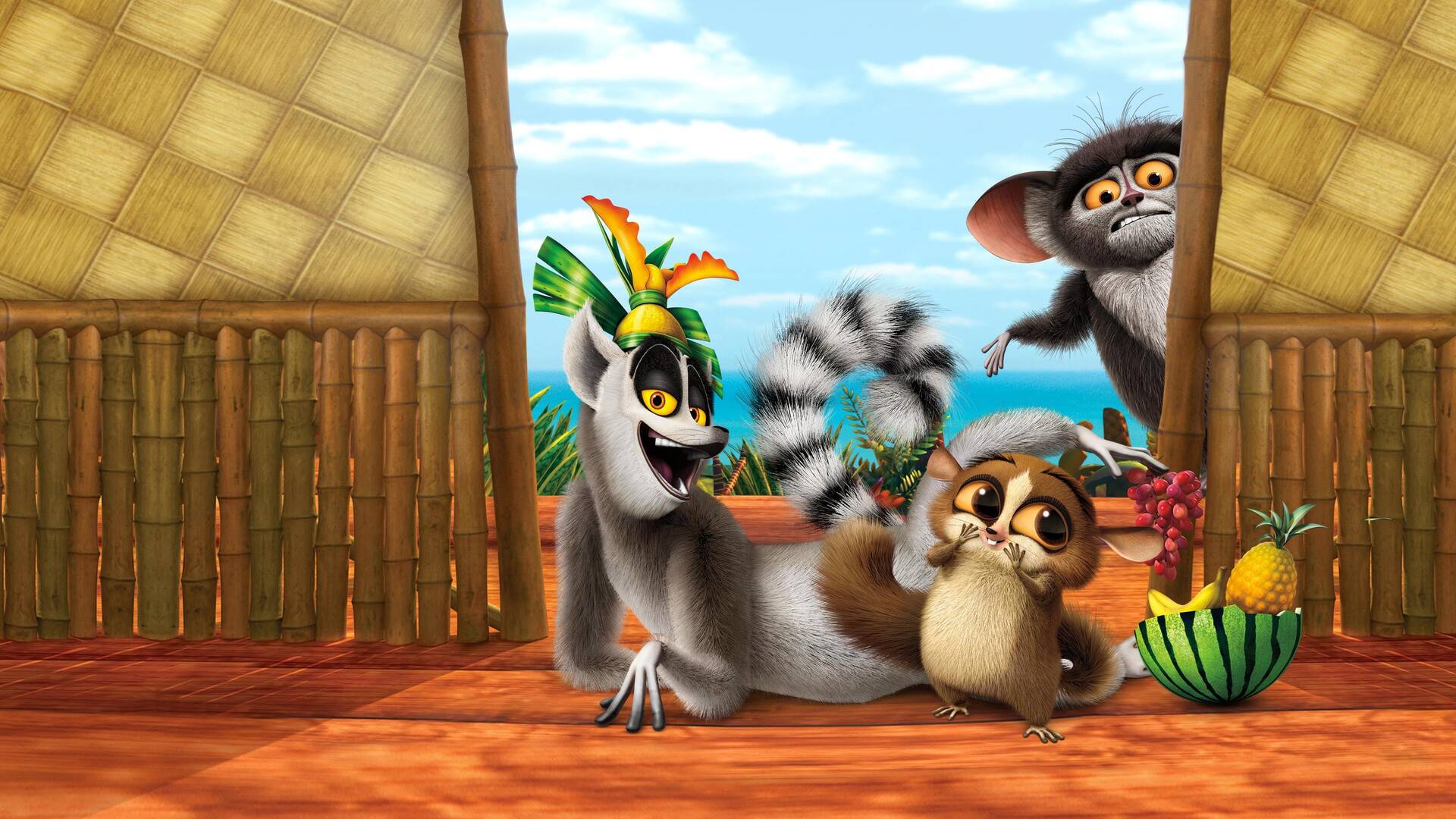 All Hail King Julien (T2): ¡Oh, capitán! ¡Mi capitán! (1ª. parte)