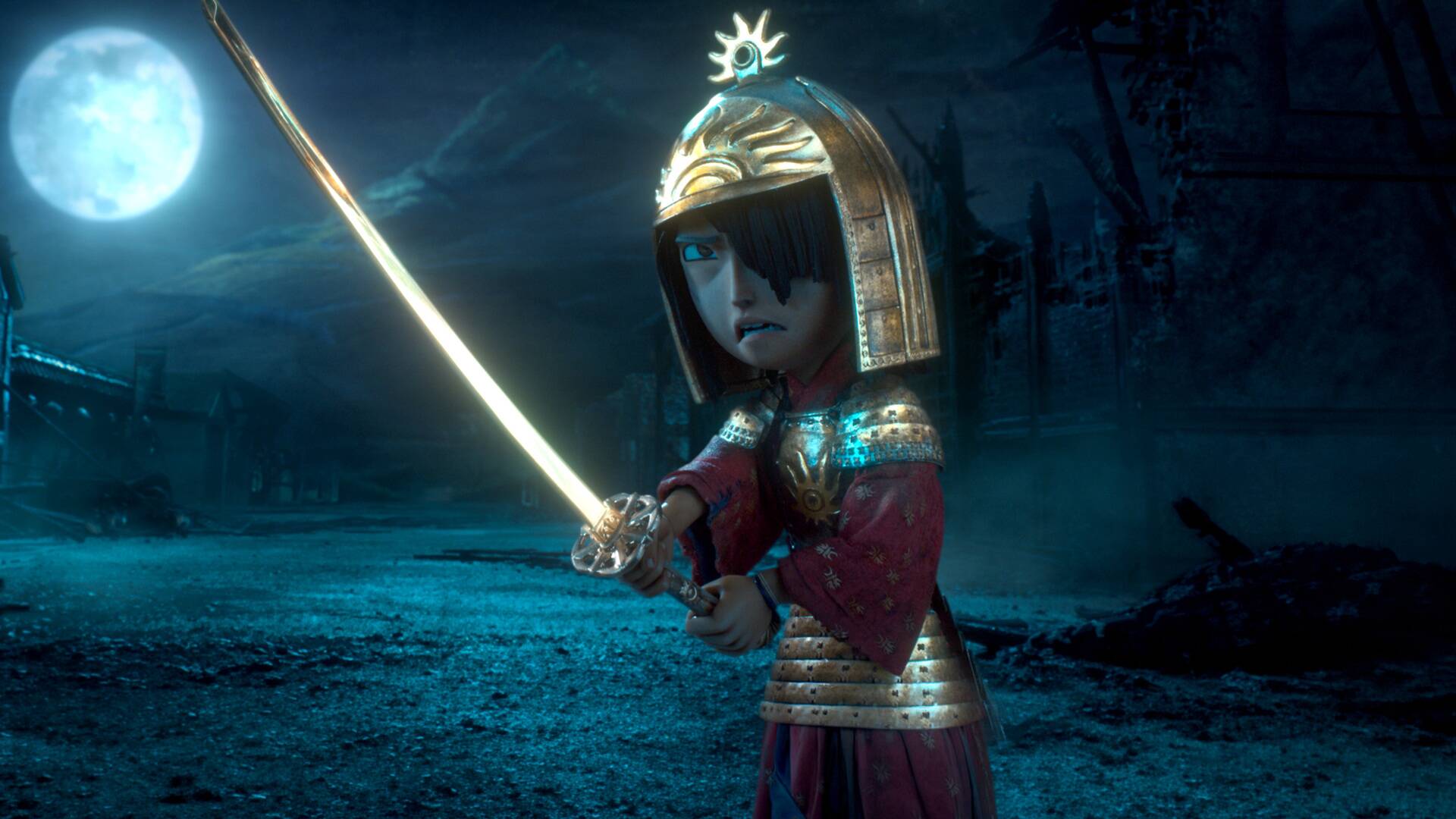 Kubo y las dos cuerdas mágicas