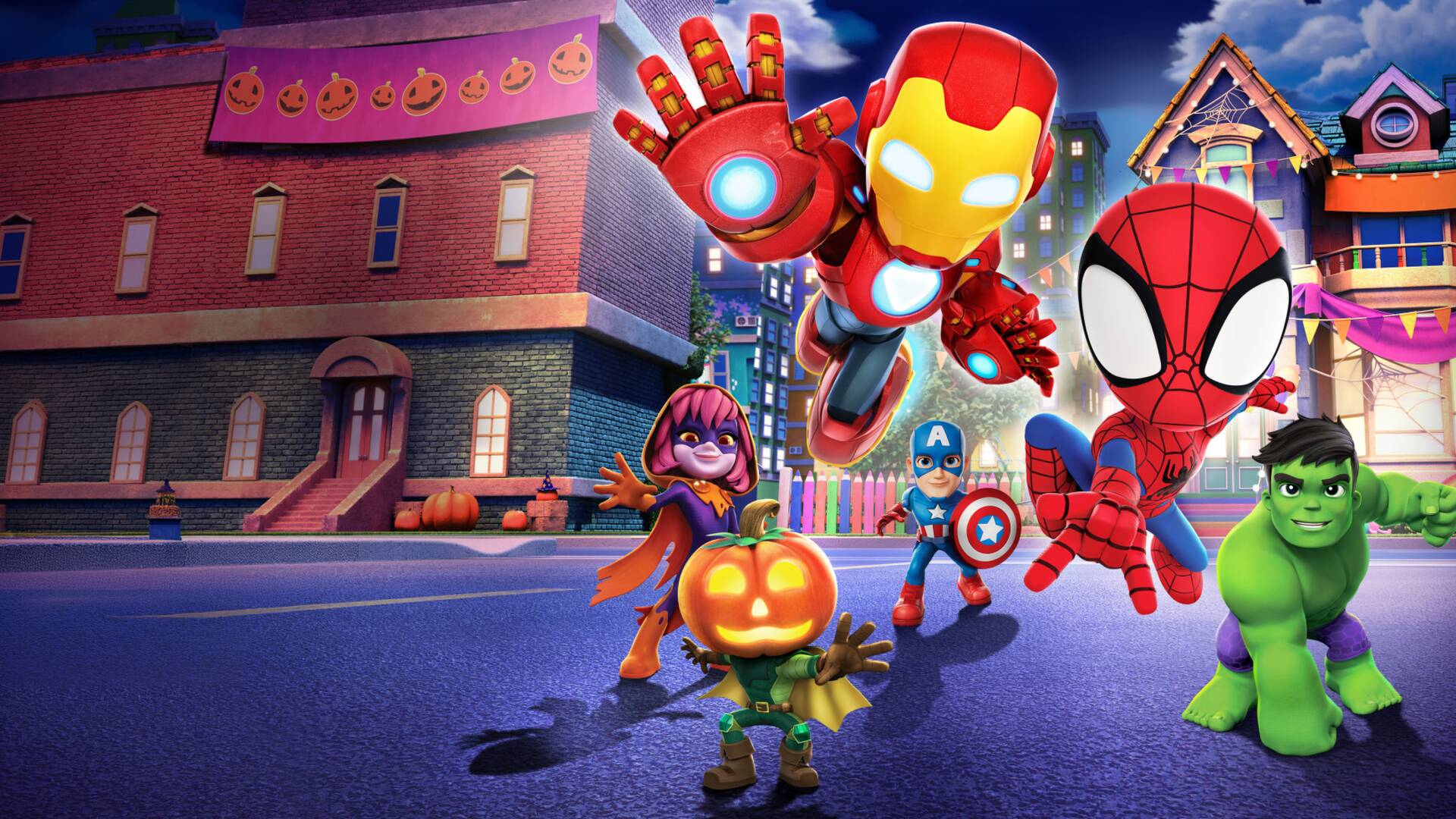 Spidey y los vengadores: ¡Superequipo Halloween!