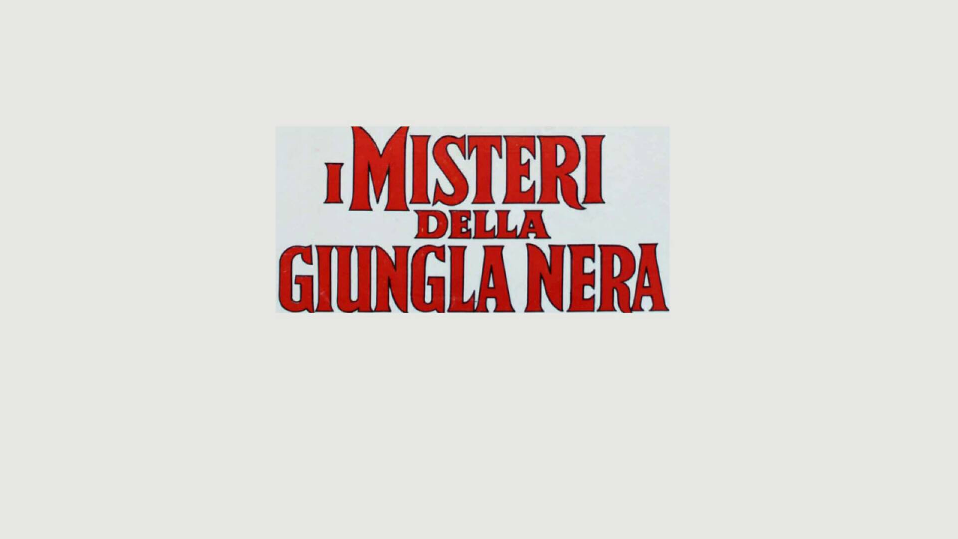 El misterio de la jungla negra