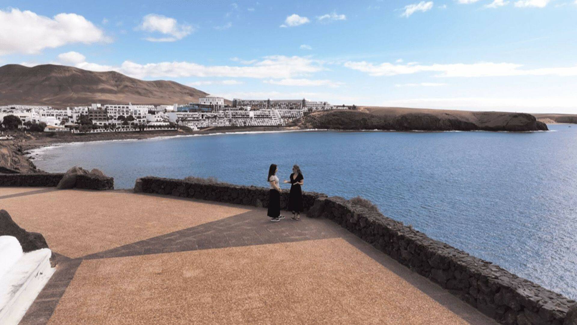 El escarabajo verde: Con vistas al mar