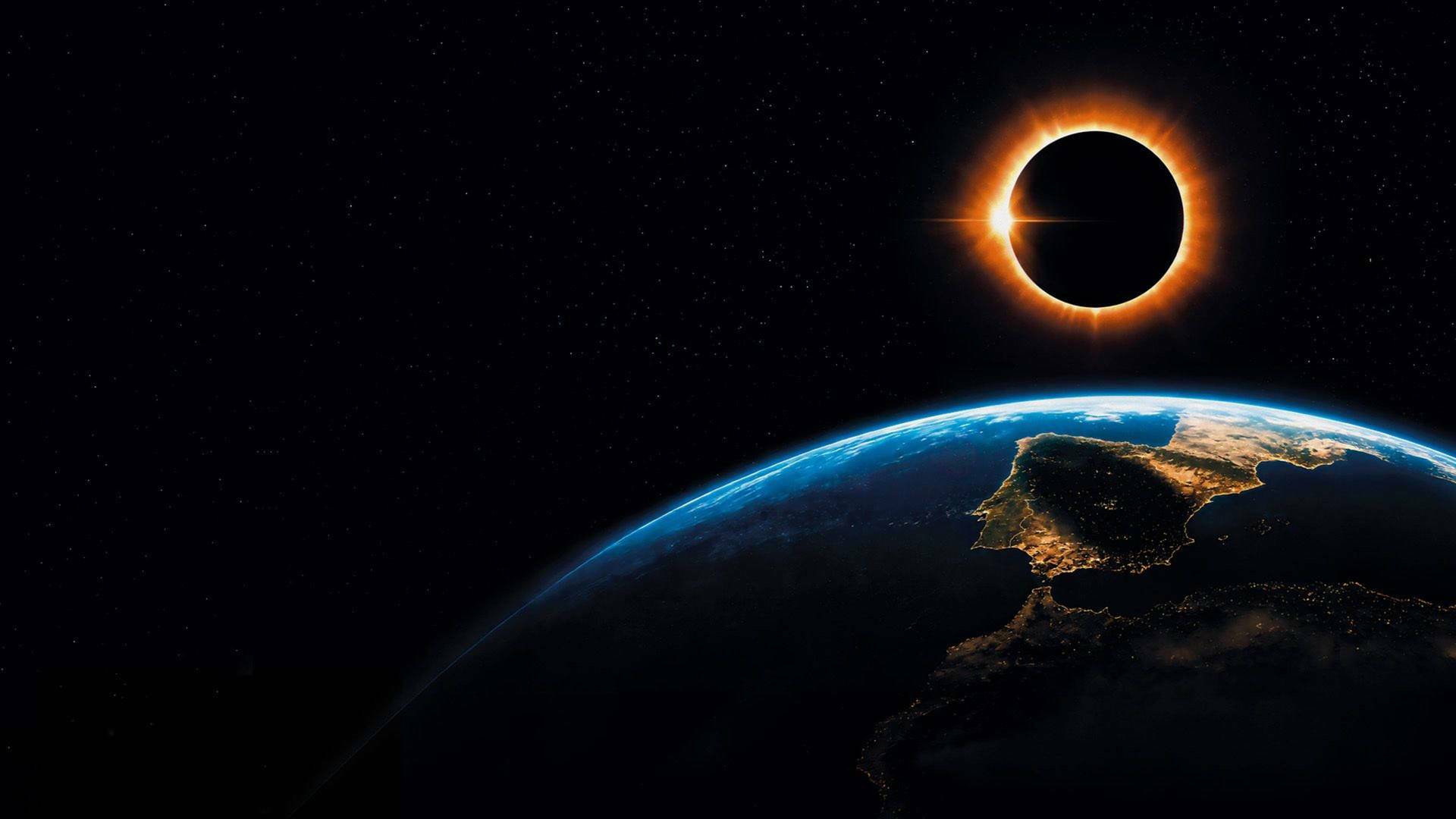 España bajo el eclipse total
