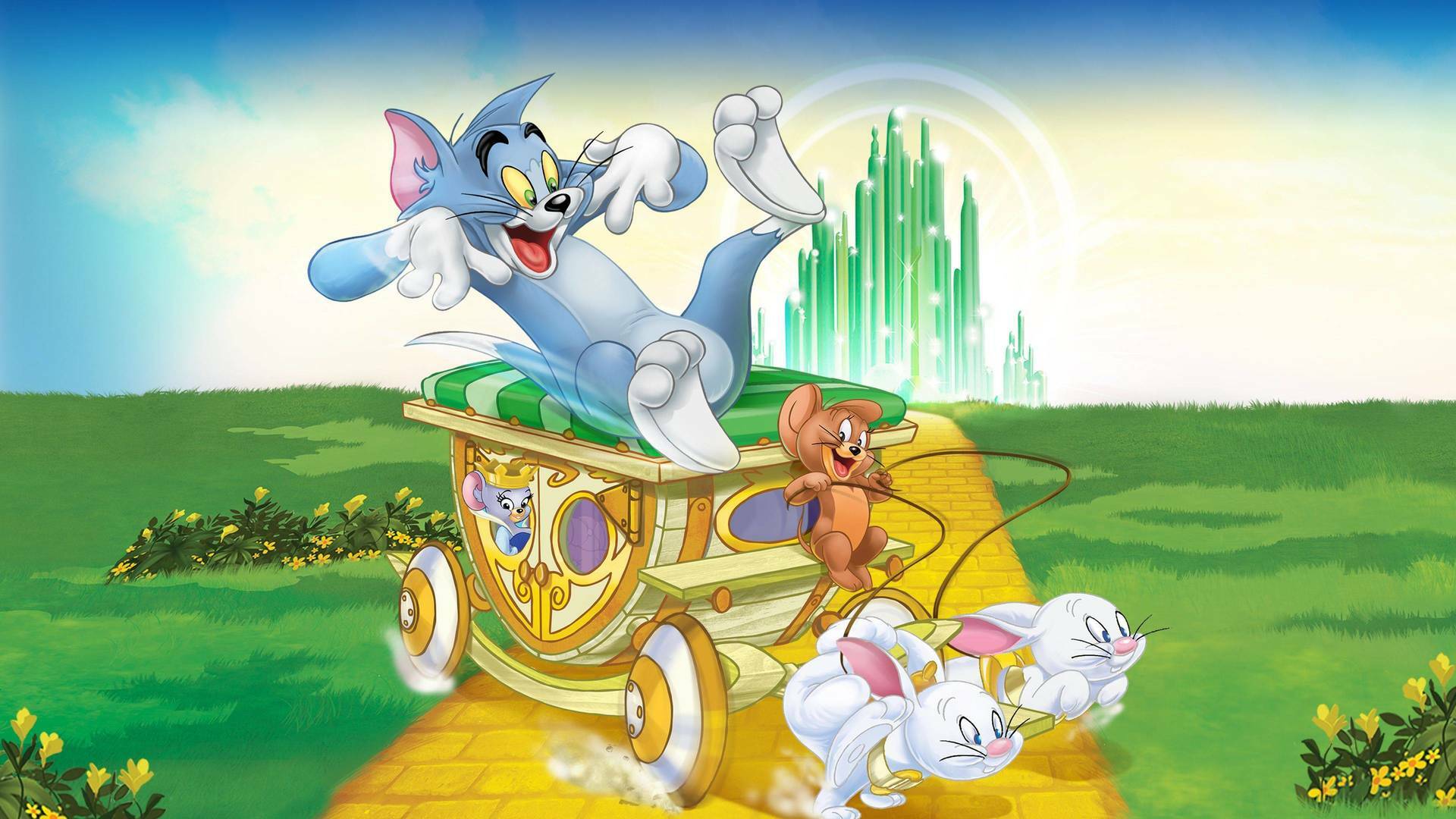 Tom y Jerry regreso al mundo de Oz