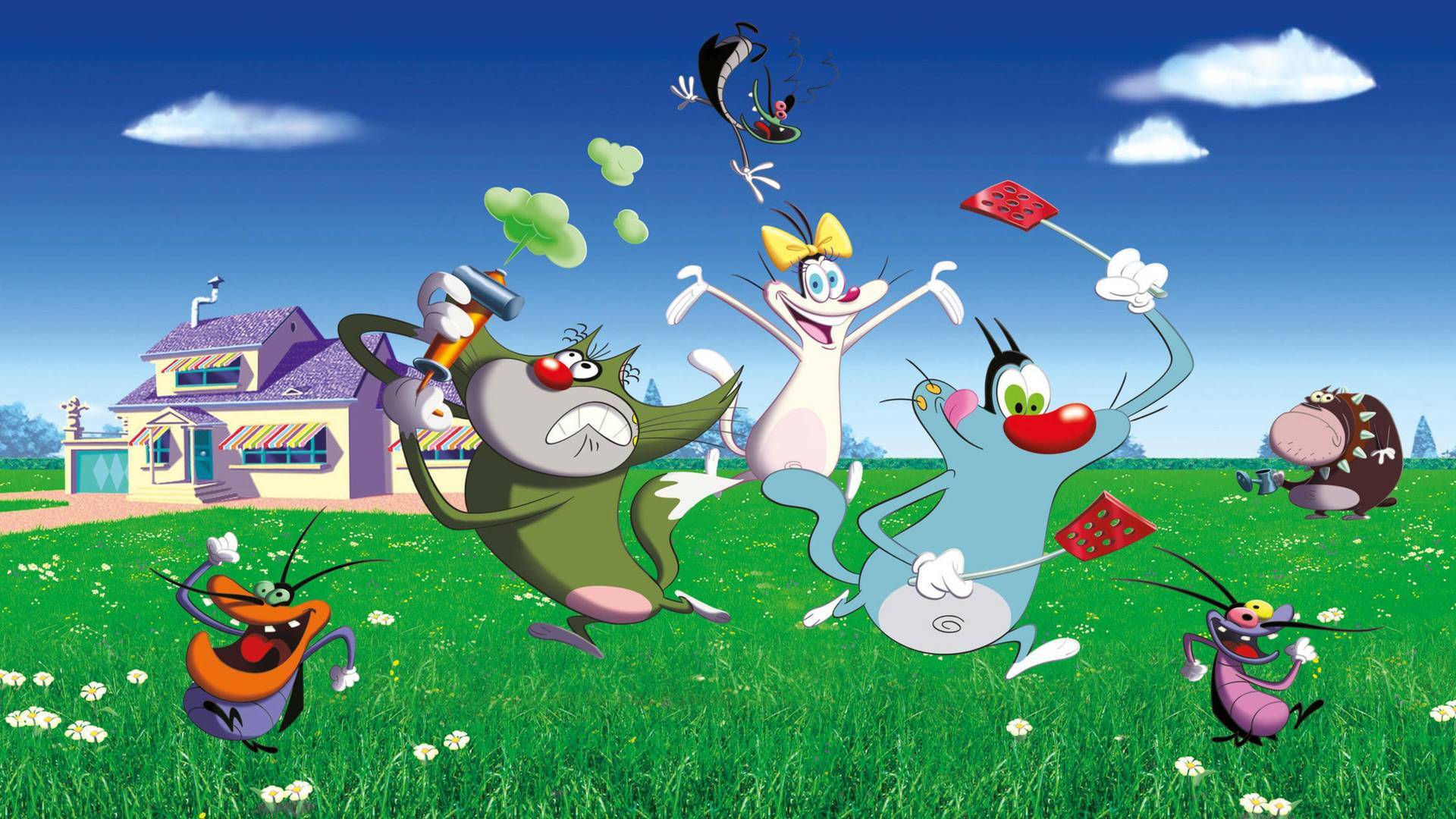 Oggy y las cucarachas