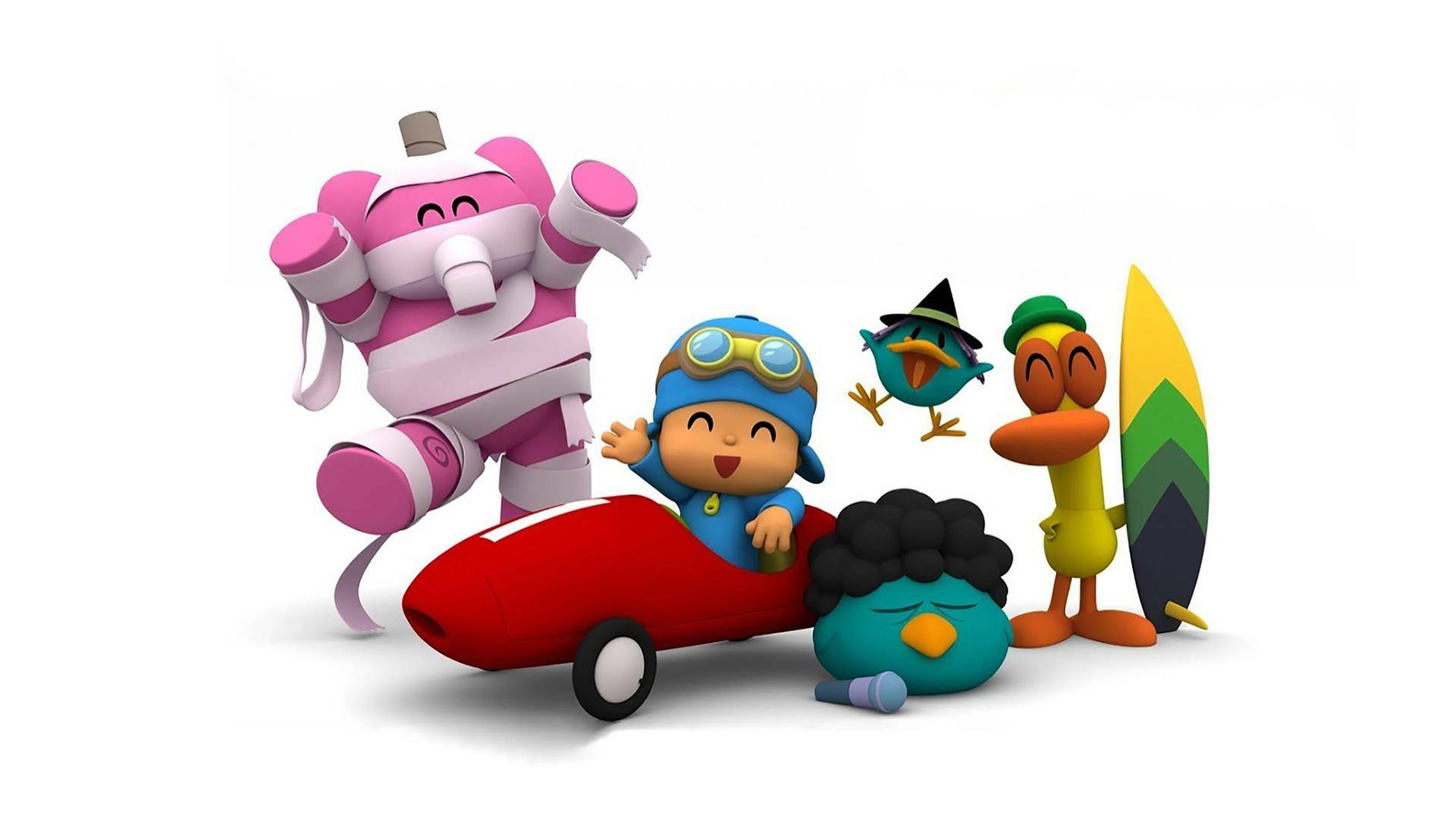 Pocoyo (T4): Montando el pollo