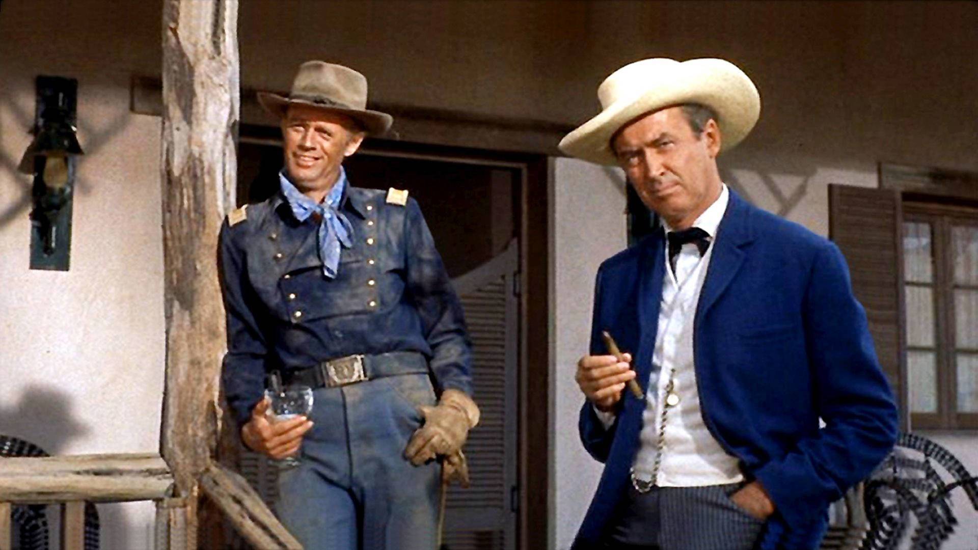 Dos cabalgan juntos