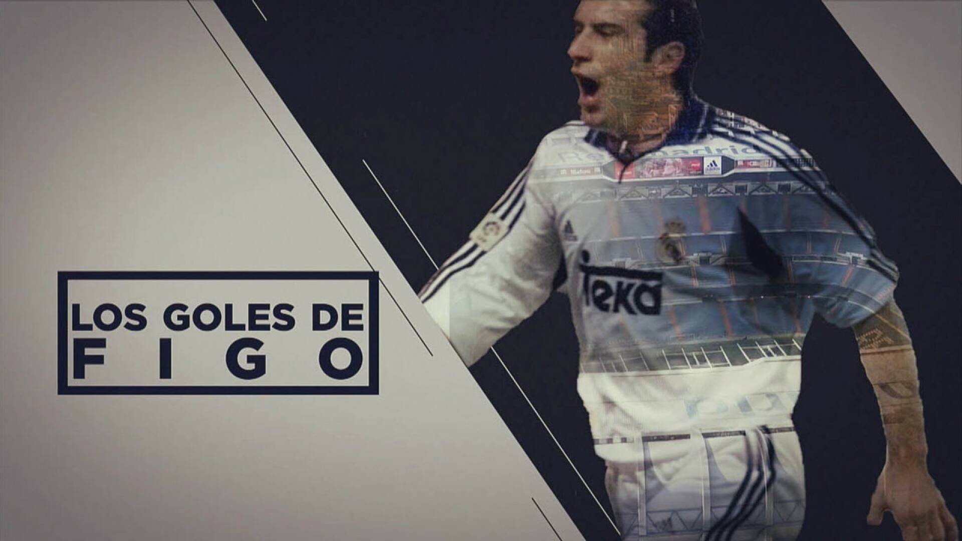 Todos los goles de Figo en LaLiga