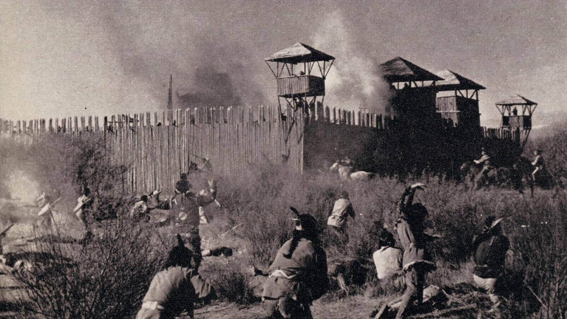 La carga de la policía montada