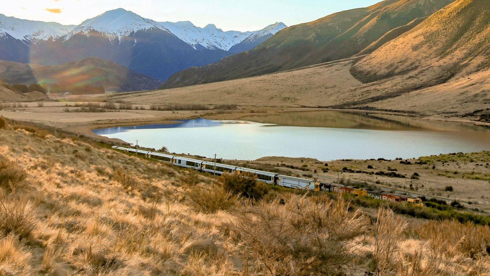 Nueva Zelanda en tren