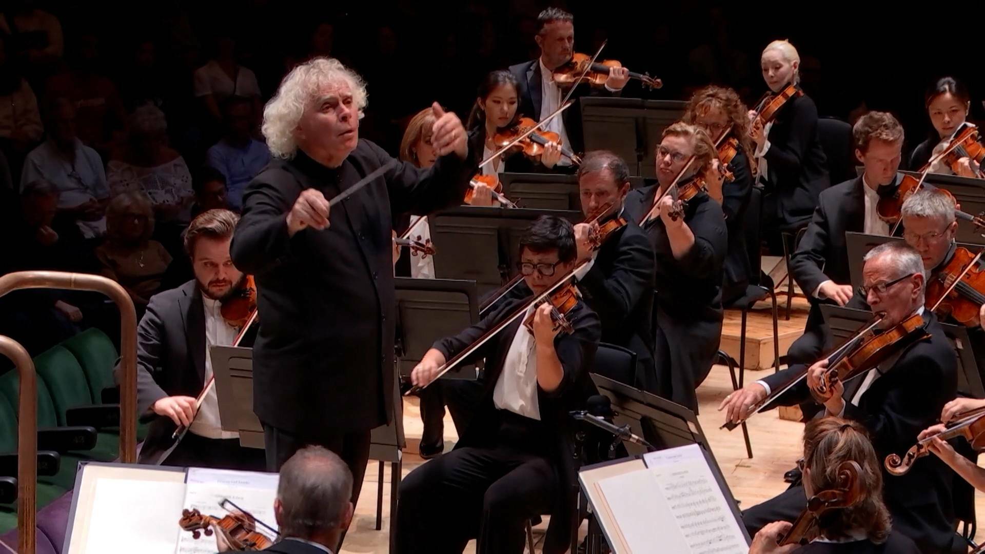Simon Rattle et la London Symphony Orchestra: Sibelius Bruckner