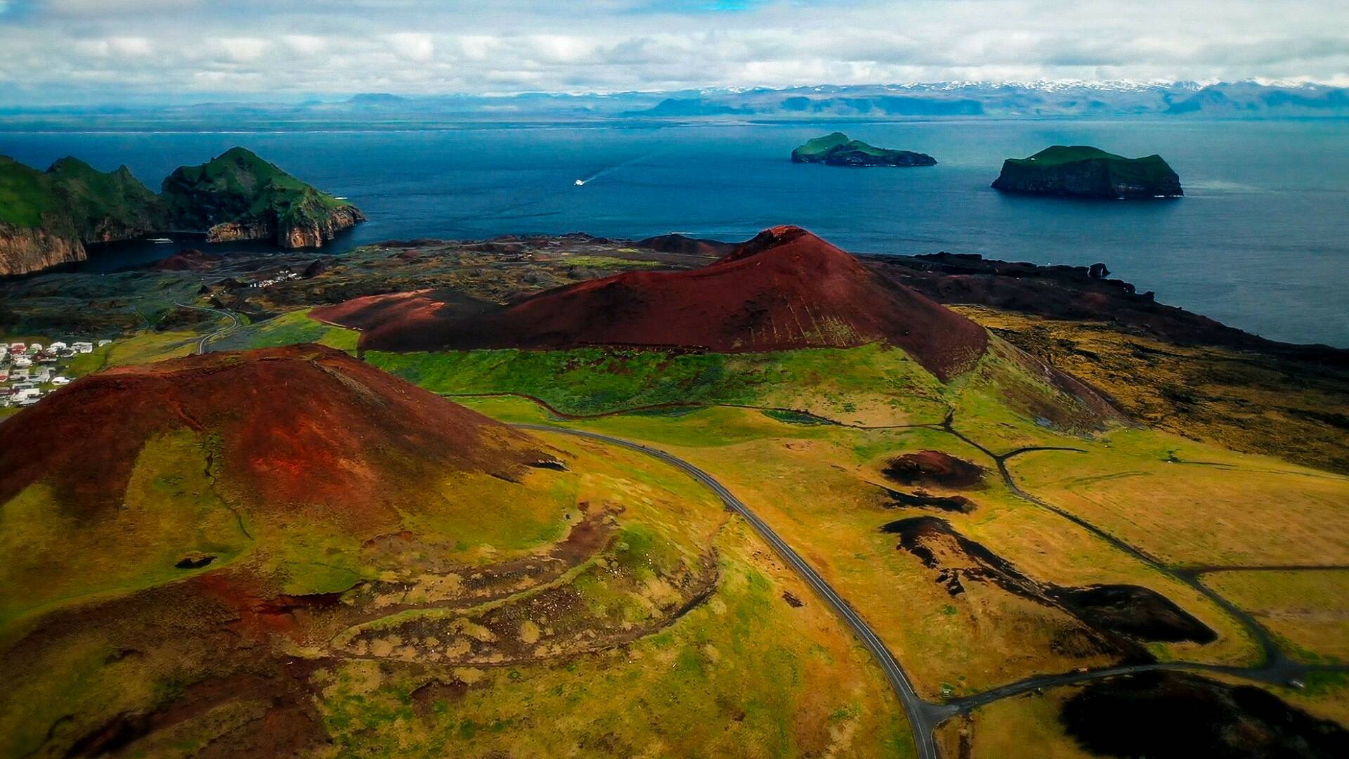 Europa desde el cielo: Islandia