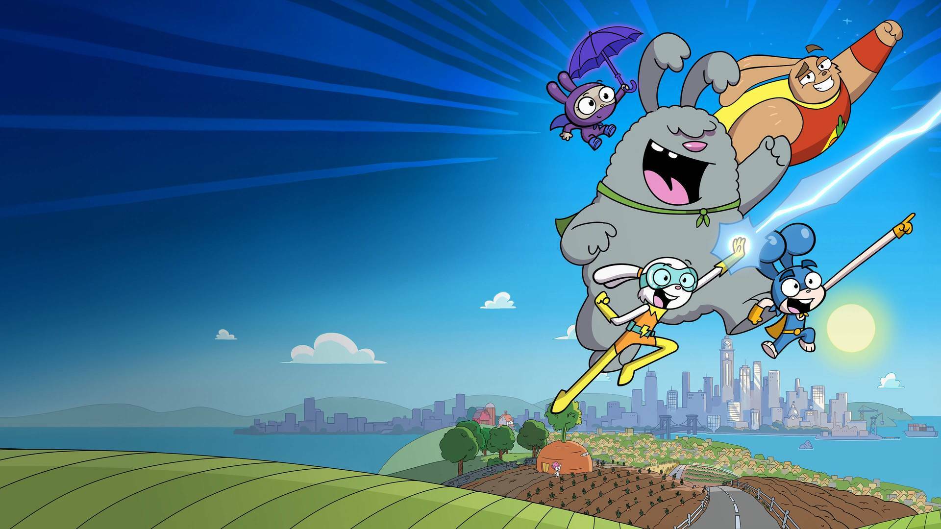Superliga Bunny (T2): ¡Los monos de calcetines! / ¡Intercambiados!