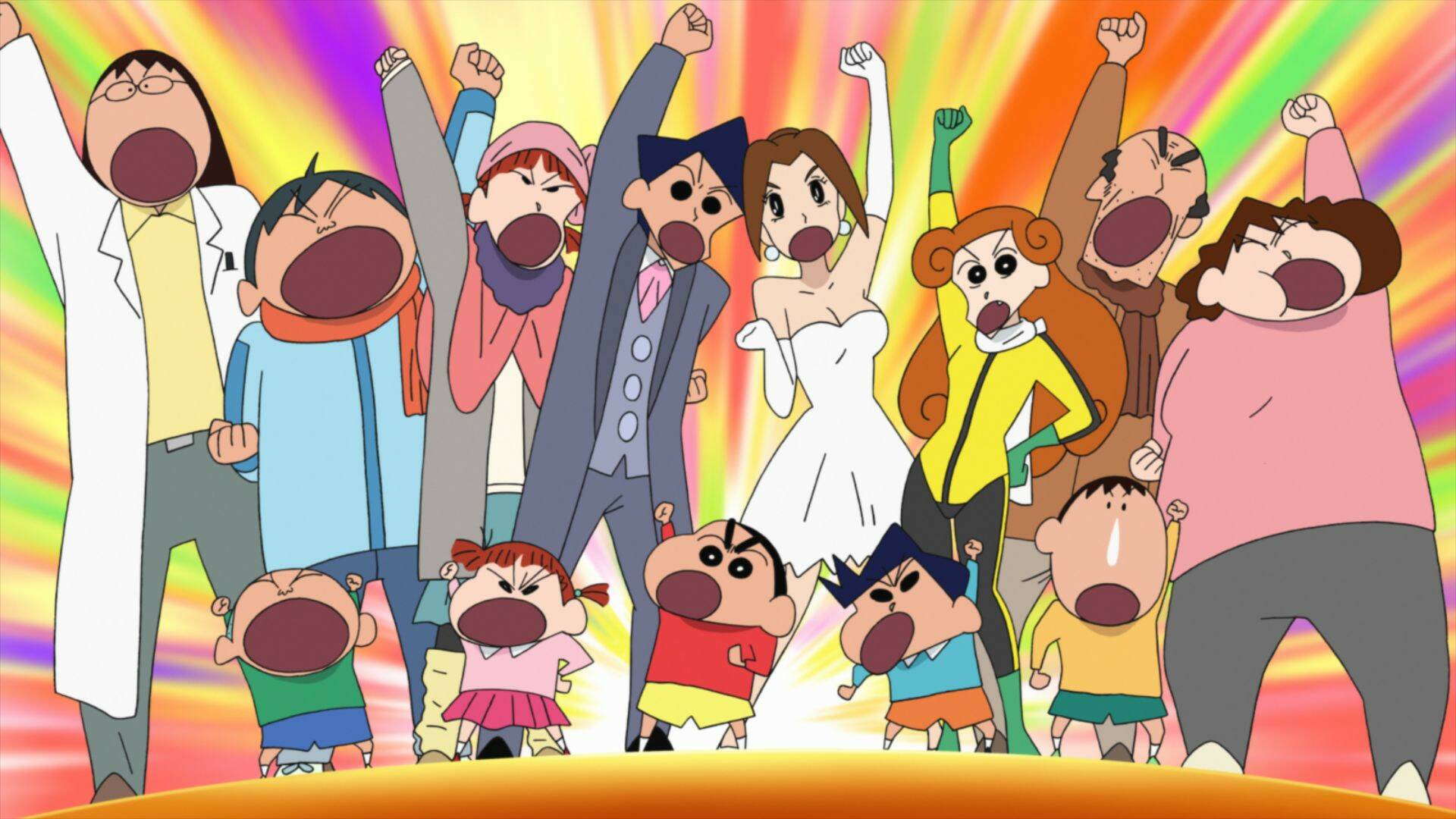 Shin Chan: la novia del  futuro