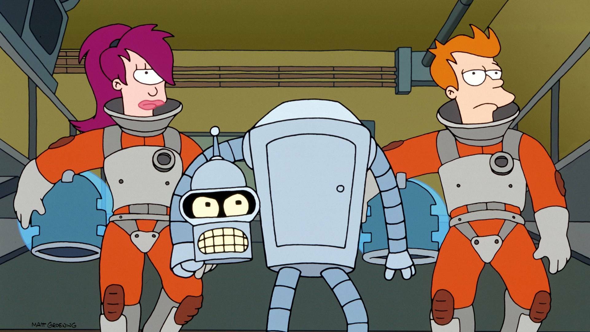Futurama (T1): Ep.9 El infierno está en los demás robots