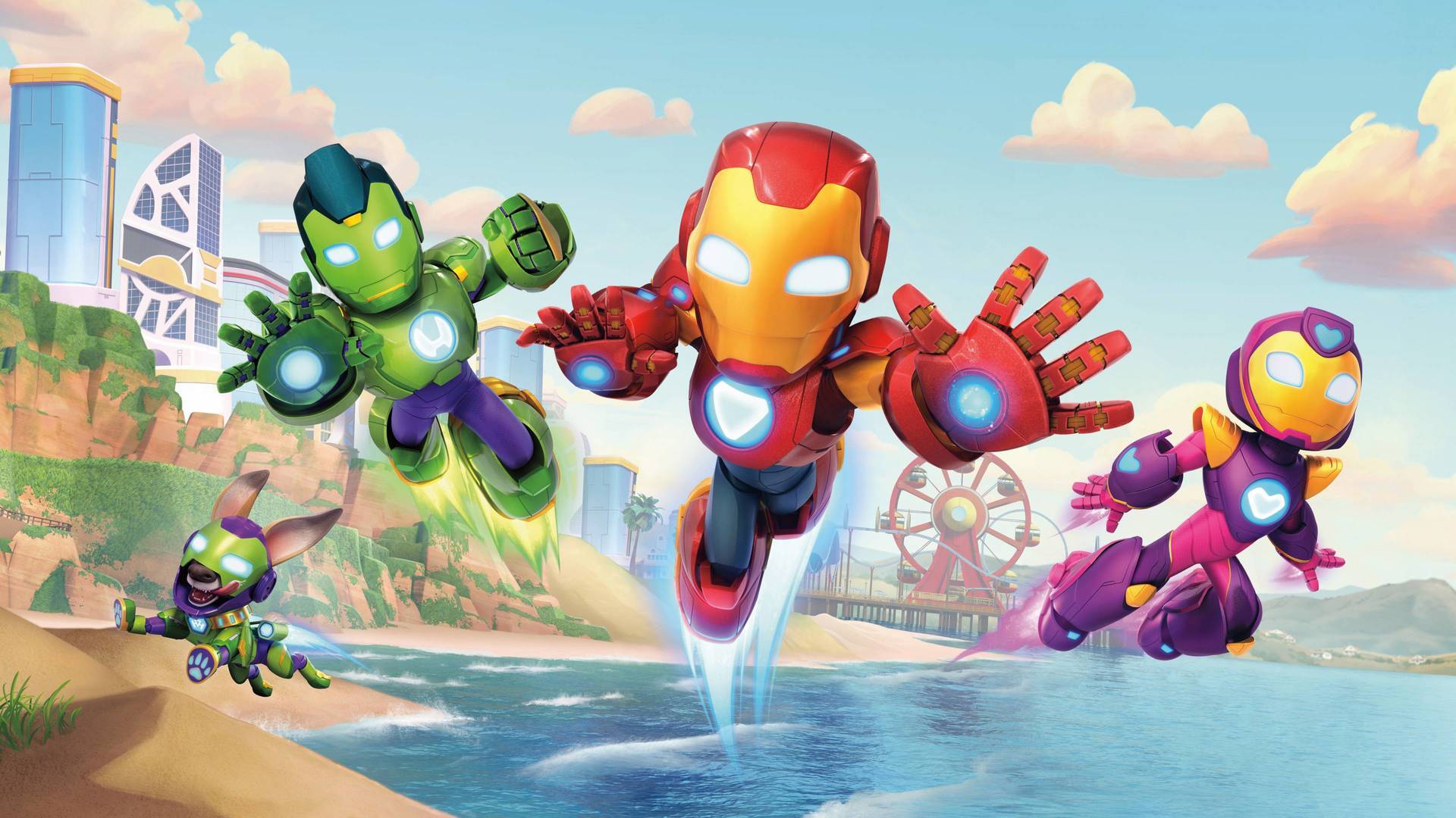 Iron Man y su... (T1): Ultrón arruina el día de San Valentín / El superequipo y el problema en los pozos de brea