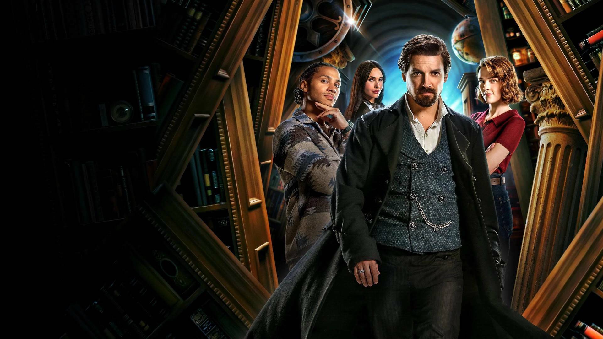 The Librarians:... (T1): Ep.1 Los Bibliotecarios y el Drekavac letal
