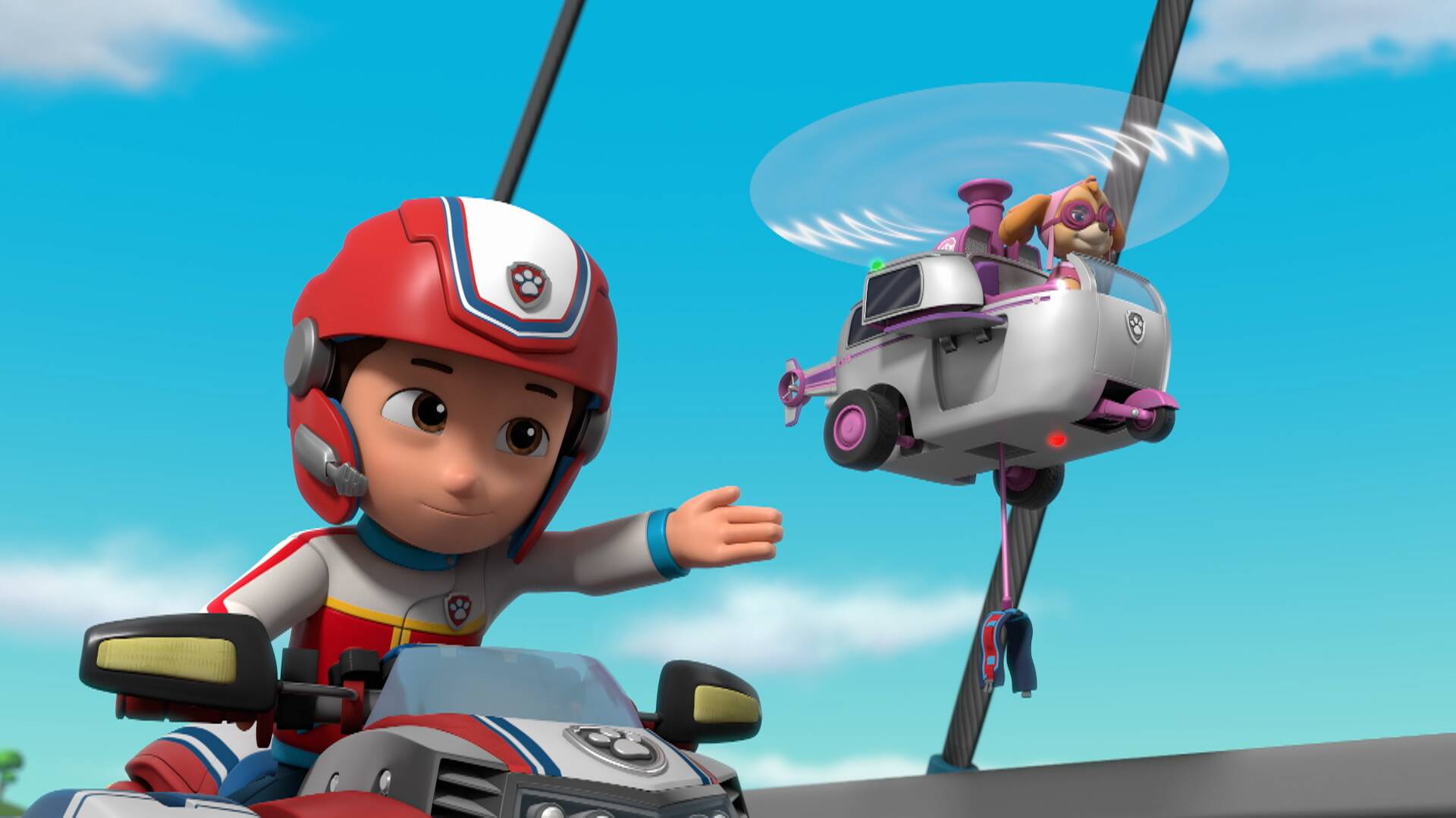 PAW Patrol, ¡El día que los cachorros rescatan a Ryder!