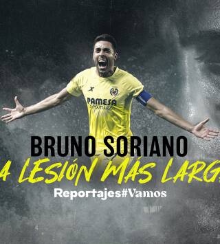 Bruno Soriano, la lesión más larga