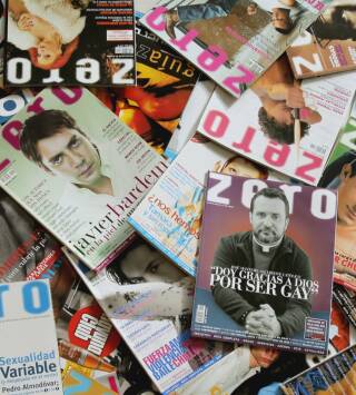 Zero, la revista que sacó del armario a un país