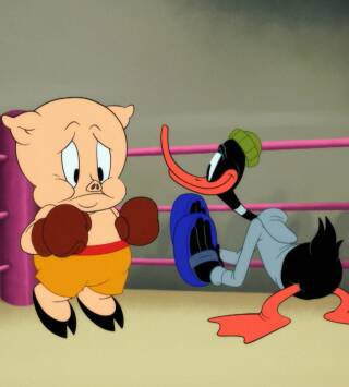 Looney Tunes... (T4): El ave de patas azules / Al final de la correa: La cerbatana / El vendedor de globos: La cabeza...