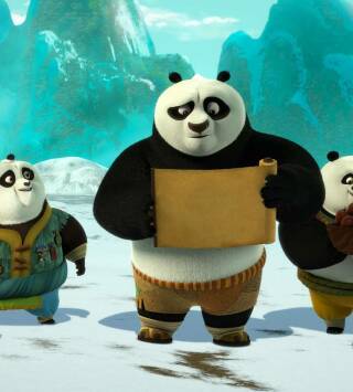 Kung Fu Panda:... (T1): De la cueva al quebradizo hielo