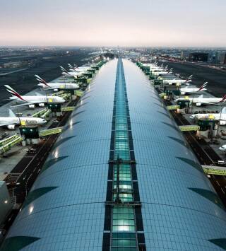 Aeropuerto de Dubai: Mantenimiento de un A380