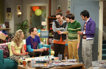 The Big Bang Theory (T2): Ep.18 El nano-cúmulo de las canciones para trabajar