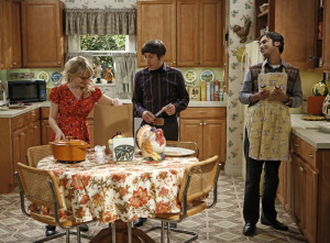 The Big Bang Theory (T7): Ep.9 El desacoplamiento de Acción de Gracias