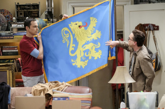 The Big Bang Theory (T10): Ep.10 La colisión de la división de la propiedad