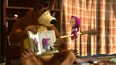Masha y el Oso - Escoba voladora
