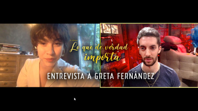 Selección Atapuerca:...: Greta Fernández - Entrevista - 06.05.20