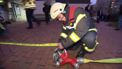 Bomberos en acción