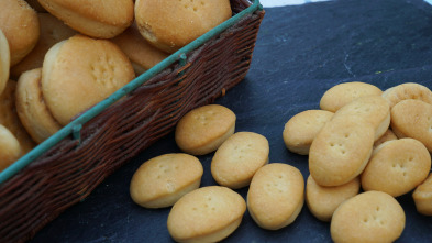 ¿Cómo se elabora? - Espárragos blancos, galletas saladas y caramelos de cristal