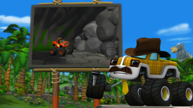 Blaze y los Monster Machines - El duelo de la Isla Dragón
