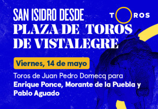 Feria de San... (T2021): Toros de Juan Pedro Domecq para Enrique Ponce, Morante de la Puebla Pablo Aguado (14/05/2021)