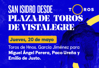 Feria de San... (T2021): Toros de Hnos. García Jiménez para Miguel Ángel Perera, Paco Ureña y Emilio de Justo (20/05/2021)