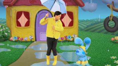 ¡Las pistas de Blue y tú! - El arcoíris del día de lluvia de Blue