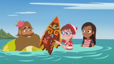¿Dónde está Wally? - Surfeando en Tahití