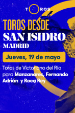 Feria de San Isidro (T2022): Toros de Victoriano del Río para Manzanares, Fernando Adrián (confirmación) y Roca Rey (19/05/2022)