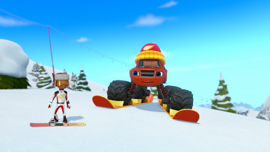 Blaze y los Monster Machines - Rescate en la nieve de Blaze